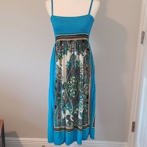 Blue lightweight dress - one size fits most